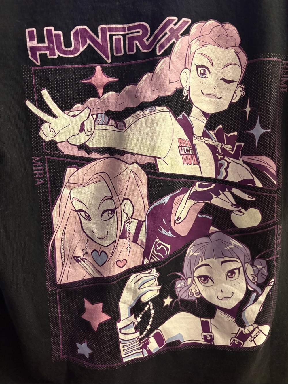 Huntrix Graphic Tee — K-pop Demon Hunters
